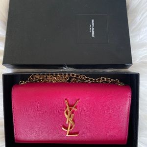 💯Authentic YSL Yves Saint Laurent Wallet on chain